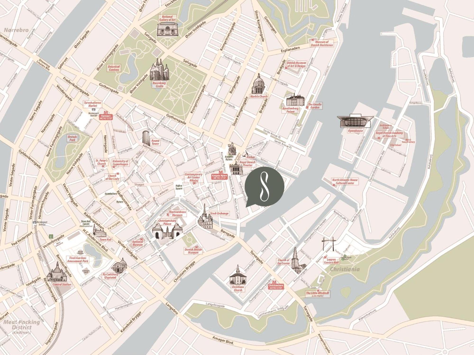 Sanders Shield - 3 Bedroom Apartment With Balcony Kopenhagen Bagian luar foto